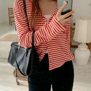 Jenny Stripe Cardigan
