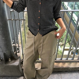 Bird Striped Cardigan