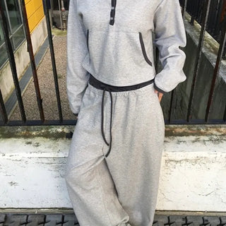 Soft Color Block Training Pants