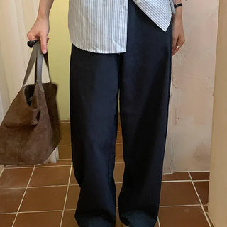 Goodies Cotton Wide Slacks Pants