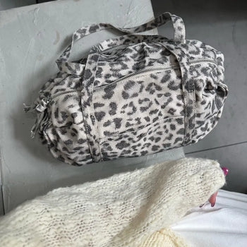 Leopard Print Shoulder Bag