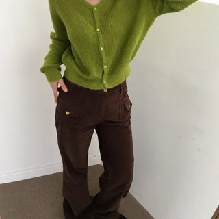 Open Mohair Cardigan
