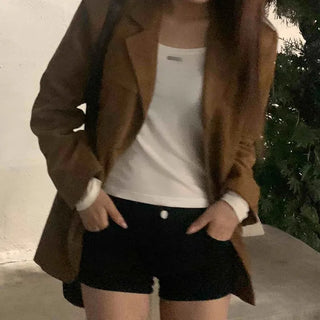 Natural Suede Over Jacket