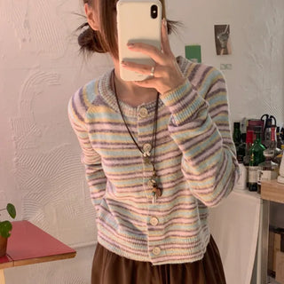 Niji Crop Cardigan