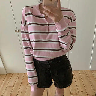 J Stripe Knit
