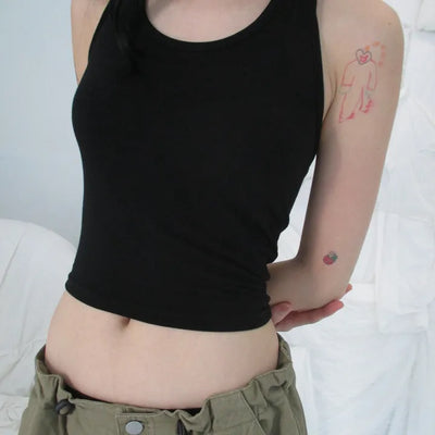 Halter Crop Sleeveless (3 colors)