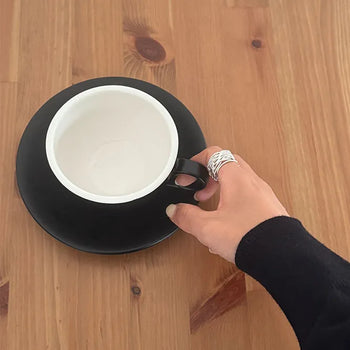 Pastry Bold Open Ring - Silver/Gold/Open Ring/Chain Ring/Bold Ring/Ring/Layered/Accessory