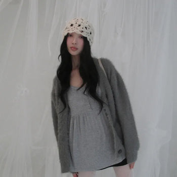 Flower Point Beanie (4 colors)