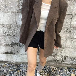 *Wool/High Quality* Cove Wool Jacket
