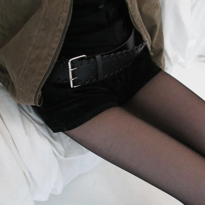 Twisted Leather Belt (2 colors)