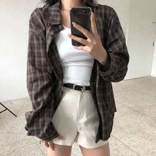 Autumn Mood Check Shirt