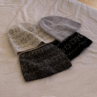Bota Snowflake Vintage Beanie