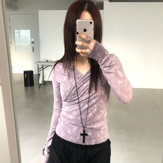 Lace Wrap T-shirt