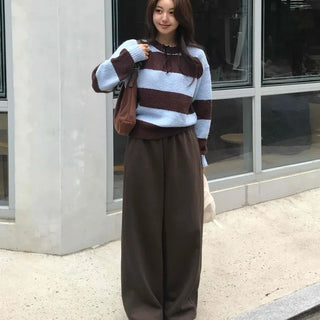 Comfortable Plain Cotton Long Pants