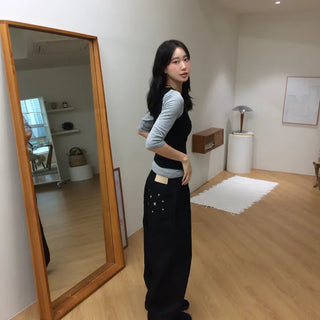 Star Non-Fade Denim Pants