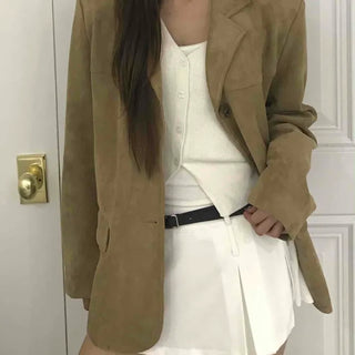 Casual Suede Jacket