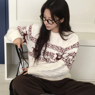 Tree Nordic Cable Knit