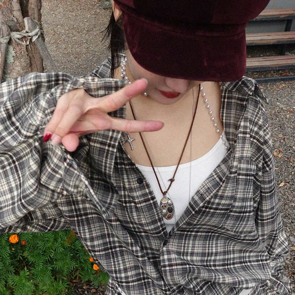 Cookie Gemstone Necklace