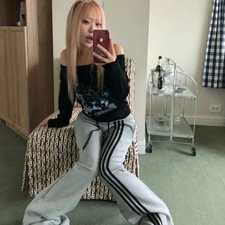 Track Bootcut Pants