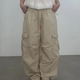 [UNISEX] Leo Button Cargo Pants