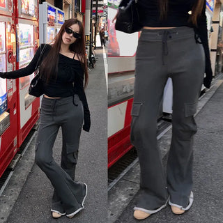 Elfato Cargo Training Bootcut Pants