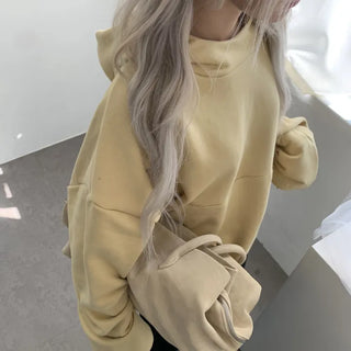 Tamin High-Neck Oversized Hoodie