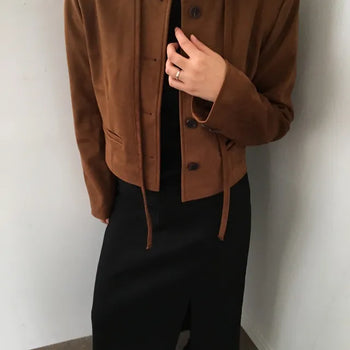 Julie Suede Jacket
