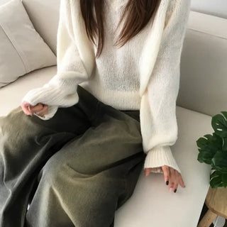 * Domestic/High Quality* May V-Neck Knit