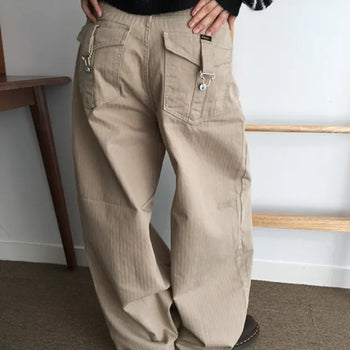 Pocket Hook Stripe Pants
