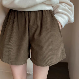 Chico Corduroy Elastic Waist Shorts