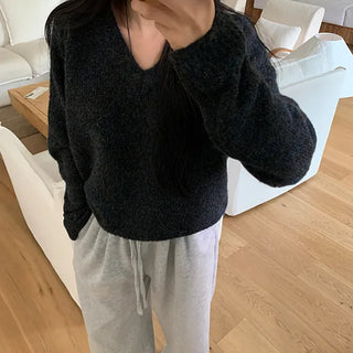Annie Wool V-neck Knit