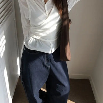 *Delicate Fit/High Quality* Flow Layered Tee