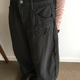 *Owner's Pick* Number Fringe Wide Pants