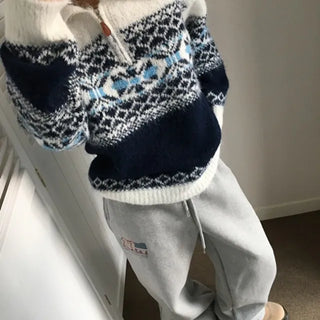 Nordic Half-Open Knit