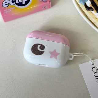 cozy patch dot glossy hard AirPods Buds Live Pro 3 case