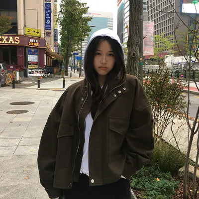 Demi Oversized Cotton Field Jacket
