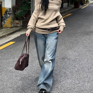 Feed Denim Wide Pants