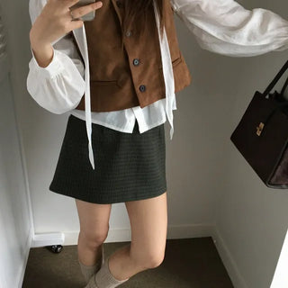 *Mu&d* Toe Suede Vest