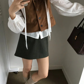 *Mu&d* Toe Suede Vest