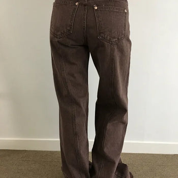Vintage Raw Brown Pants