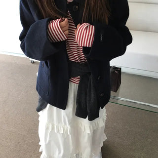 Fever Striped Long Sleeve Tee