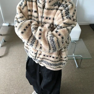 *Snowflake/High Quality* Fleur Nordic Fleece
