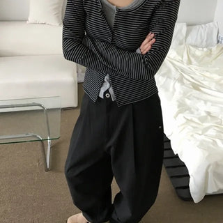 Local Pintuck Wide Pants