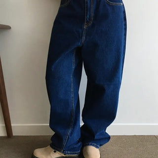 North Face Dark Blue Wide Denim