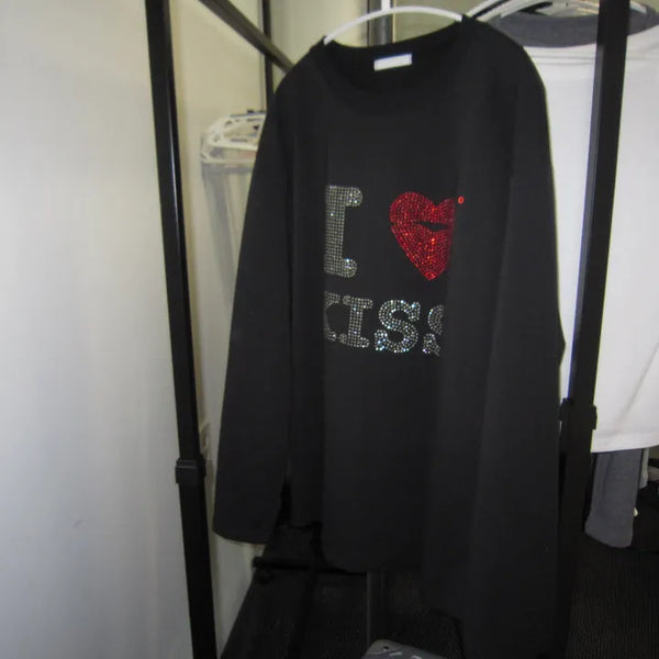 Beaded Long Sleeve T-shirt