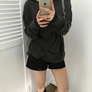 *Domestic/Delicate Fit* Eight Asymmetrical Tee
