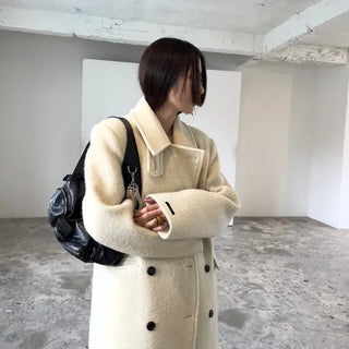 Mer Double Wool Coat