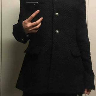 Classic Tweed Pearl Button Jacket Set
