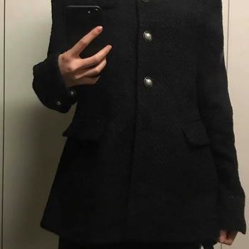 Classic Tweed Pearl Button Jacket Set