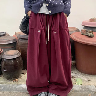 [UNISEX] Corduroy Mega Rivet Balloon Pants
